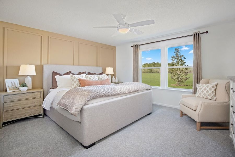 Representative furnished interior of a home built from the 1541 Modeled by KB Home in Hawkes Meadow, Jacksonville (Image 6).