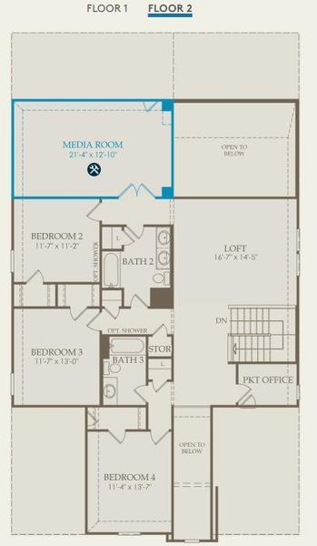 2nd - Floor Plan
