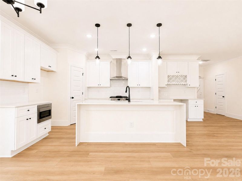 Furnished interior view inside a new home in , Charlotte (Image 10).