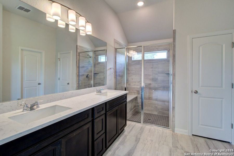 Furnished interior view inside a new home in The Crossvine, Schertz (Image 9).