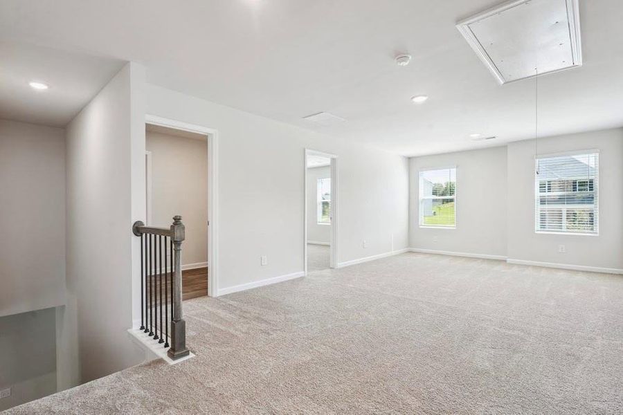Spacious, unfurnished interior of a new home in River Walk Farm, Covington (Image 14).