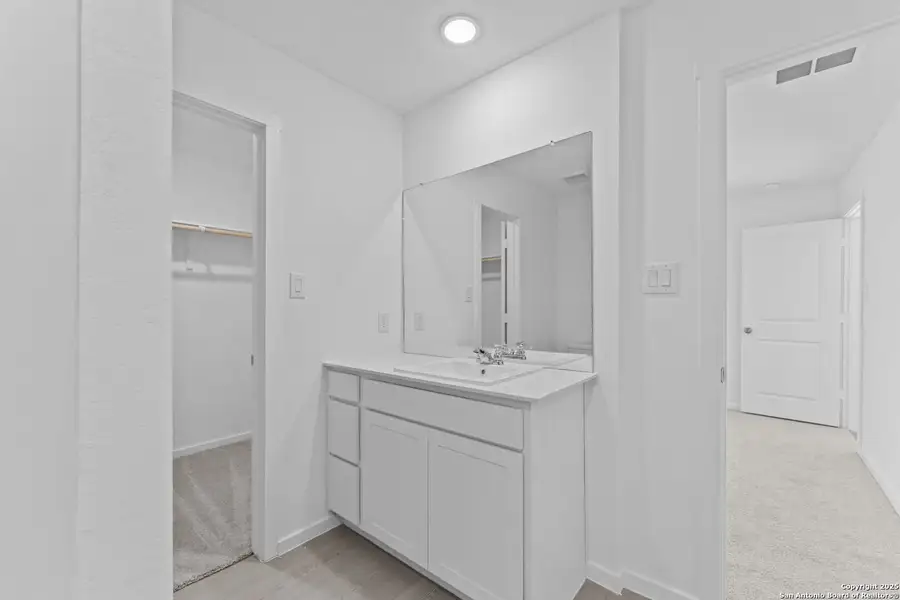 Furnished interior view inside a new home in Randolph Crossing: Cottage Collection, Converse (Image 4). Furnished interior view inside a new home in Randolph Crossing: Cottage Collection, Converse (Image 4).