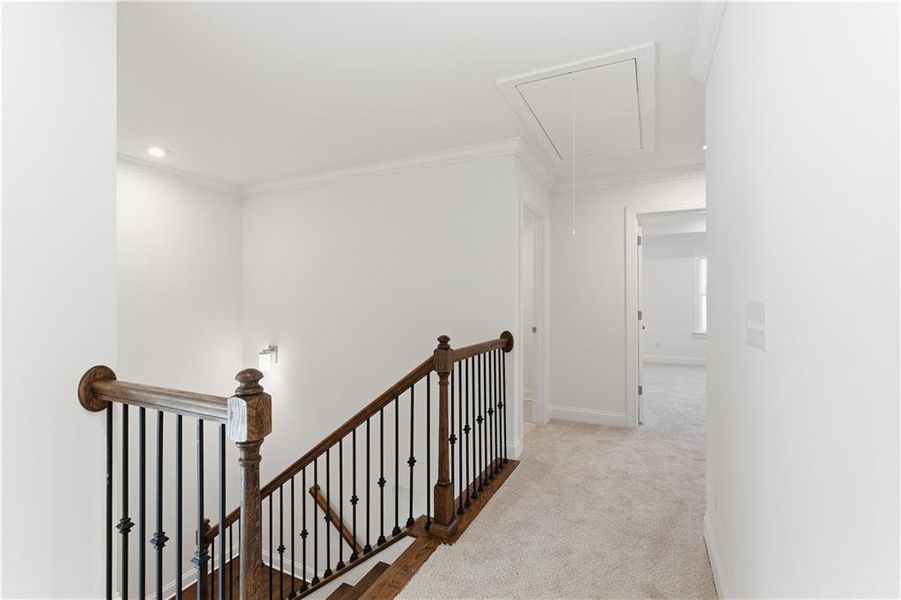 Spacious, unfurnished interior of a new home in The Estates at Hurricane Pointe, Douglasville (Image 33).