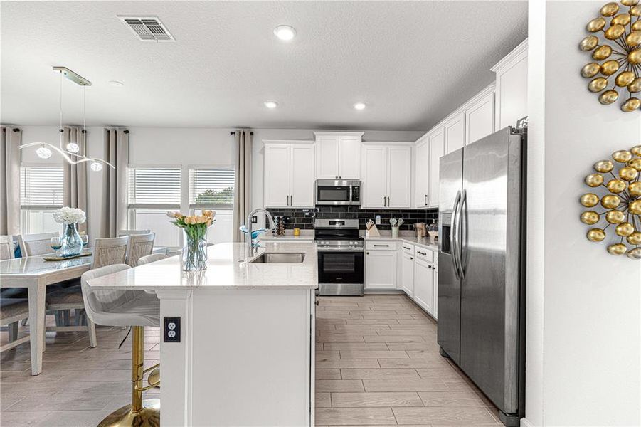 Furnished interior view inside a new home in , Ocala (Image 50).