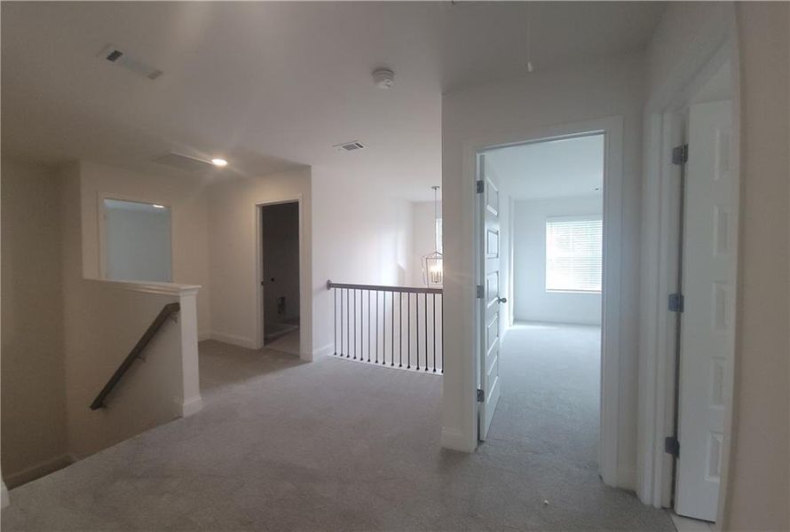 In-progress construction of a new home in Clark Farms, Flowery Branch, GA (Image 27).