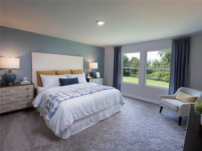 Furnished interior view inside a new home in Ivey Township, Dallas (Image 8).