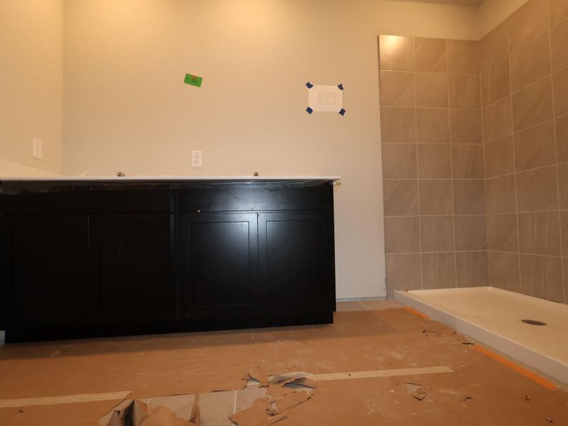 In-progress construction of a new home in Willow Springs, Buda, TX (Image 9). In-progress construction of a new home in Willow Springs, Buda, TX (Image 9).