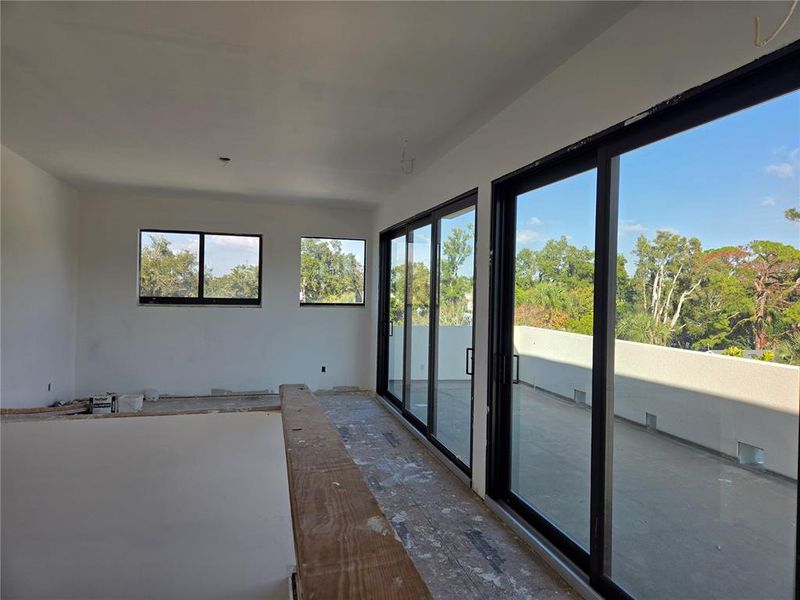 In-progress construction of a new home in , Sarasota, FL (Image 5).