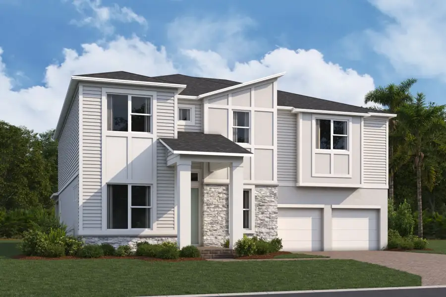 NewportXL Elevation Contemporary