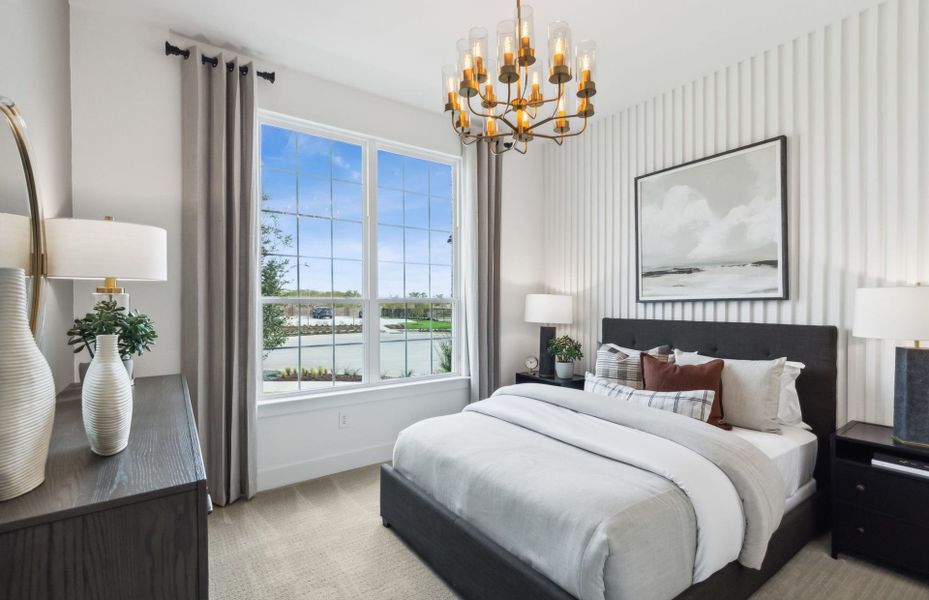 Representative furnished interior of a home built from the Reverence by Del Webb in Del Webb Sonoma Verde, Rockwall (Image 17).