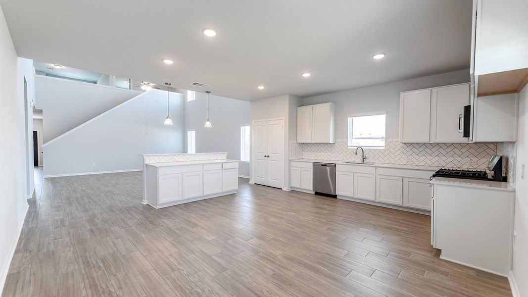 Furnished interior view inside a new home in Briarwood, Elgin (Image 7).