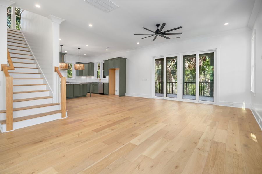 Spacious, unfurnished interior of a new home in , Edisto Island (Image 38). Spacious, unfurnished interior of a new home in , Edisto Island (Image 38).