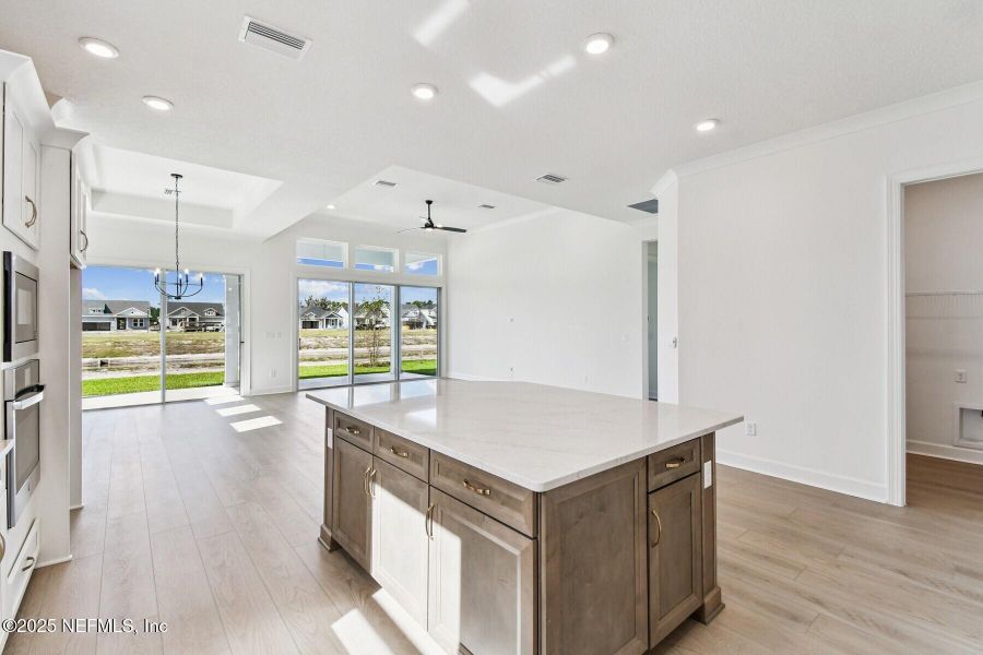 Furnished interior view inside a new home in Seven Pines 50' Front Entry, Jacksonville (Image 5).
