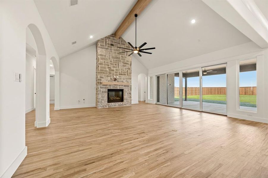 Spacious, unfurnished interior of a new home in , Haslet (Image 36).