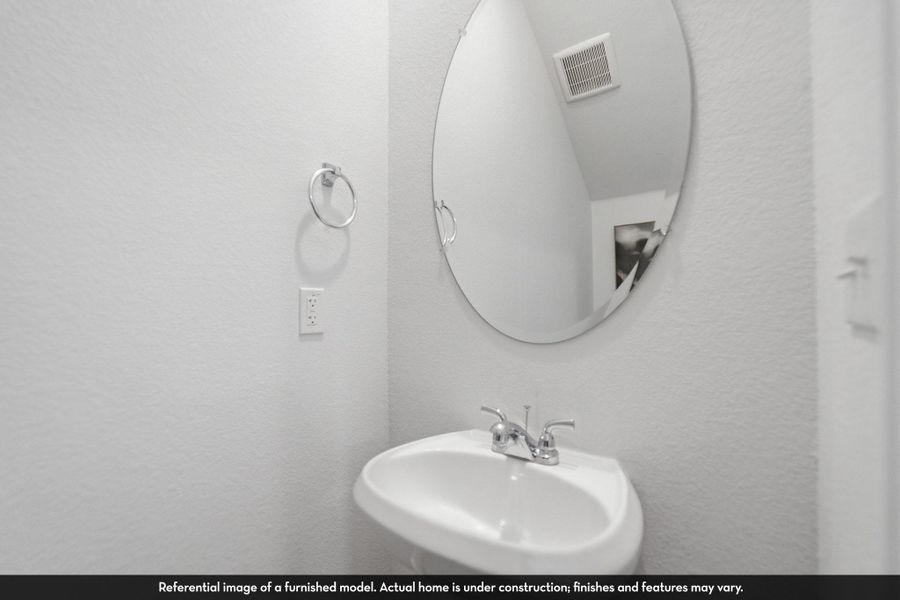 Close-up of interior finishes inside a home in Municipal Drive Townhomes, Leander (Image 17).