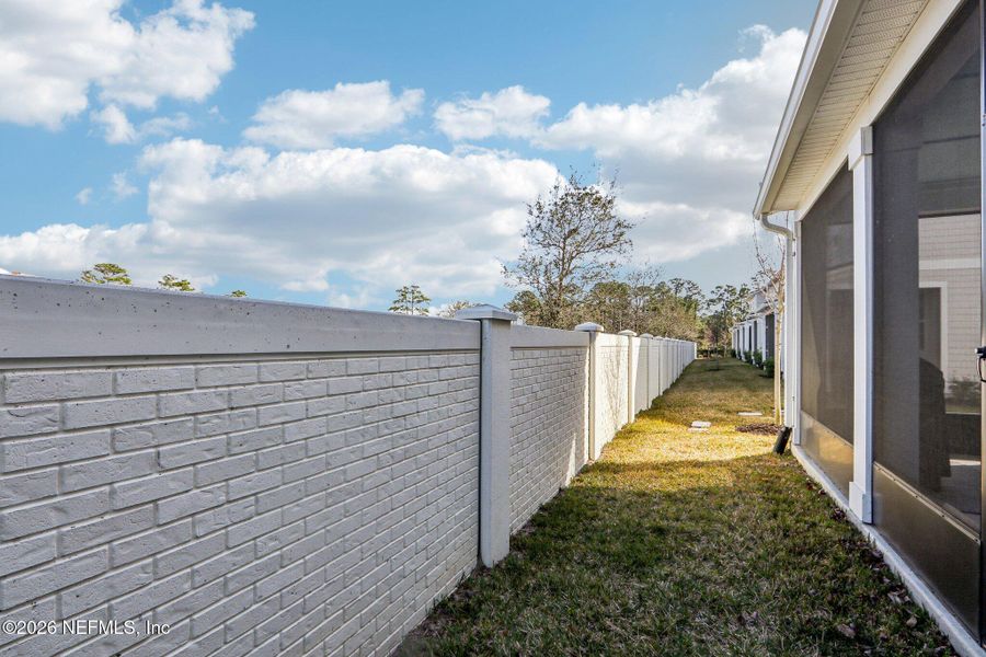 Exterior details and patio area of a home in , Jacksonville (Image 29). Exterior details and patio area of a home in , Jacksonville (Image 29).