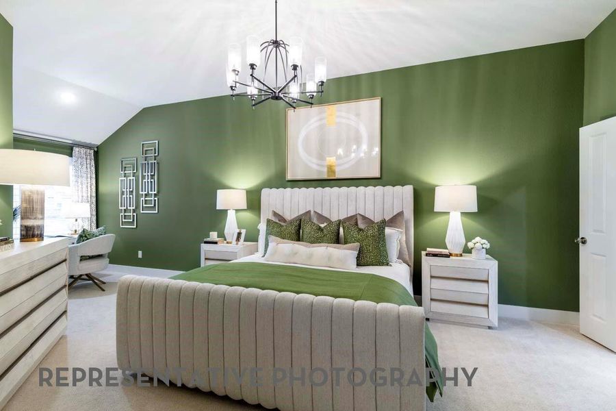 Furnished interior view inside a new home in Woodforest Townhomes, Montgomery (Image 16). Furnished interior view inside a new home in Woodforest Townhomes, Montgomery (Image 16).