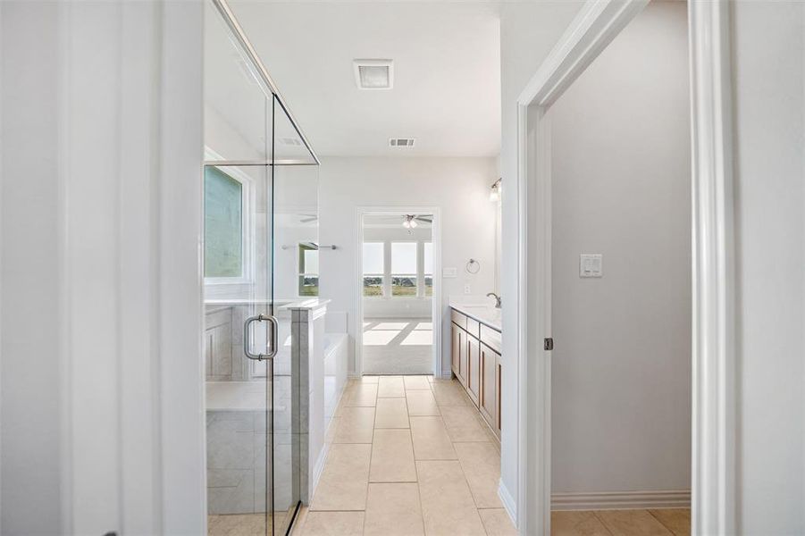 Furnished interior view inside a new home in Fairview Meadows, New Fairview (Image 6). Furnished interior view inside a new home in Fairview Meadows, New Fairview (Image 6).