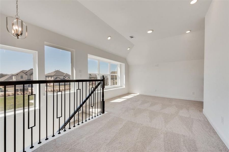 Spacious, unfurnished interior of a new home in Trails at Cottonwood Creek, Rowlett (Image 22).