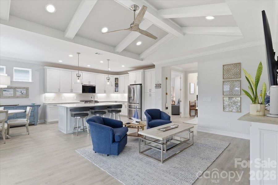Furnished interior view inside a new home in , Hardeeville (Image 27).