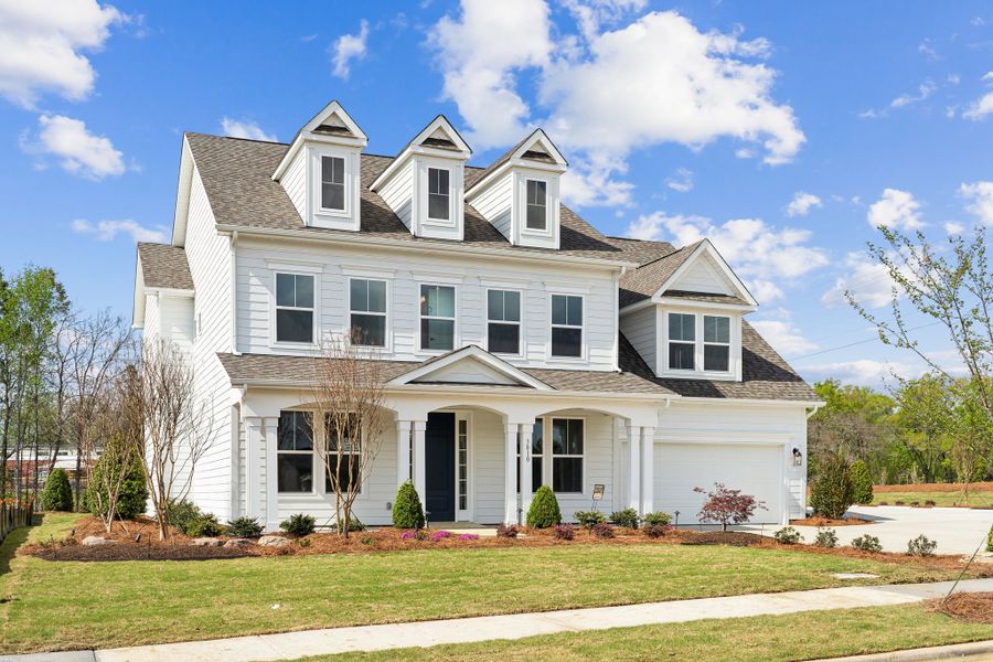 Representative exterior photo of a completed home built from the Kenilworth by Taylor Morrison in Estates at Sugar Creek, Indian Land, SC (Image 21).