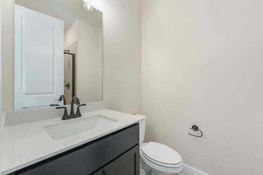 Furnished interior view inside a new home in Union Park, Little Elm (Image 7). Furnished interior view inside a new home in Union Park, Little Elm (Image 7).