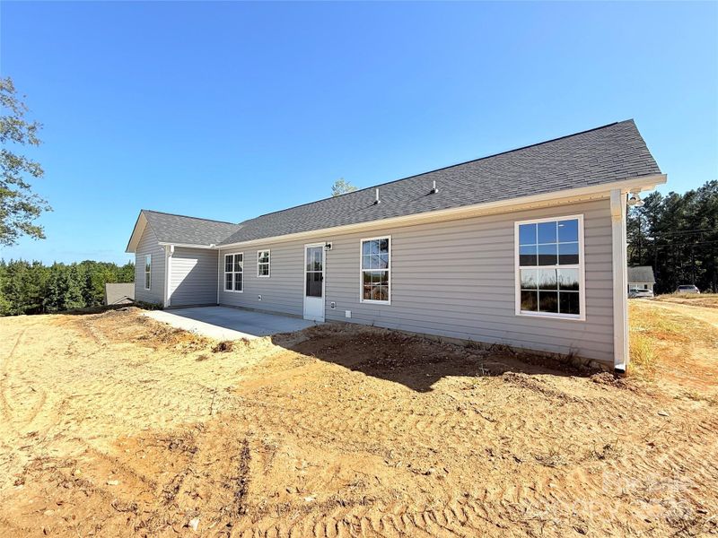 Exterior details and patio area of a home in , Lancaster (Image 3). Exterior details and patio area of a home in , Lancaster (Image 3).