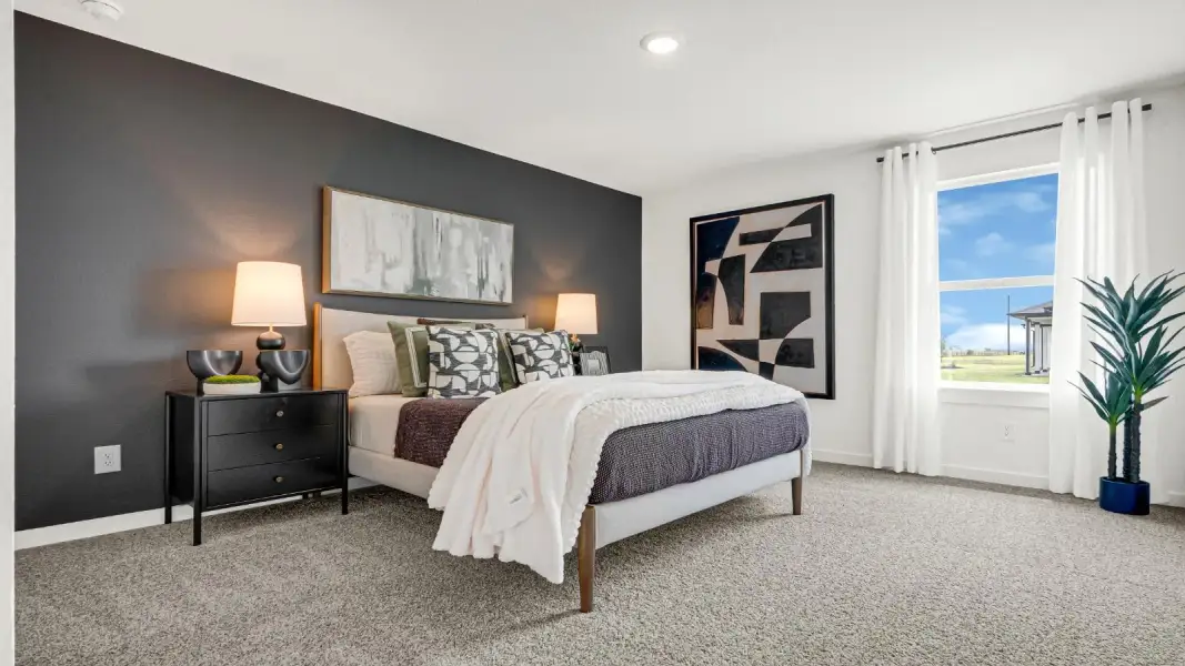 Furnished interior view inside a new home in Blue Heron Estates, Beasley (Image 18).