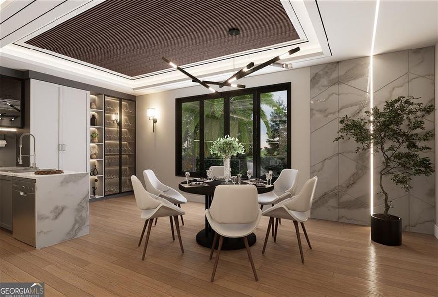 Furnished interior view inside a new home in , Fairburn (Image 20). Furnished interior view inside a new home in , Fairburn (Image 20).