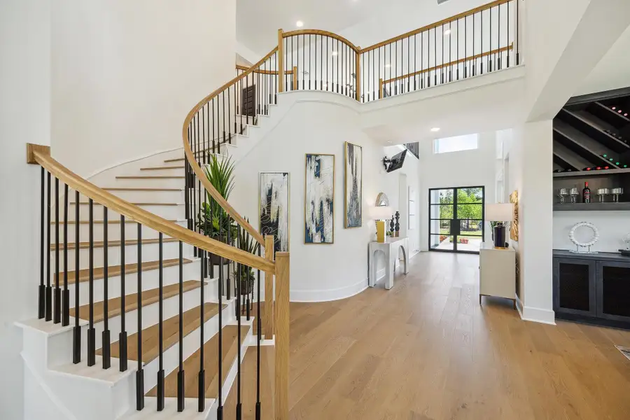 Representative furnished interior of a home built from the The Jaxson IX by Westin Homes in Audubon - 70', Magnolia (Image 28).