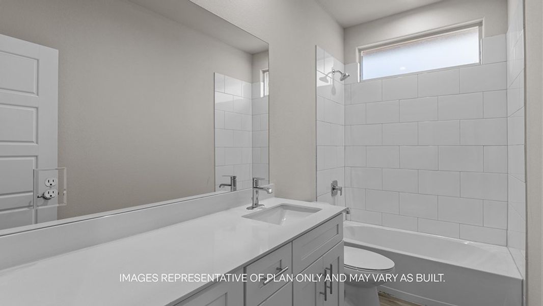 Furnished interior view inside a new home in Westmont, Lubbock (Image 6).