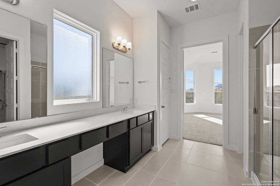 Furnished interior view inside a new home in Stillwater Ranch, San Antonio (Image 7). Furnished interior view inside a new home in Stillwater Ranch, San Antonio (Image 7).