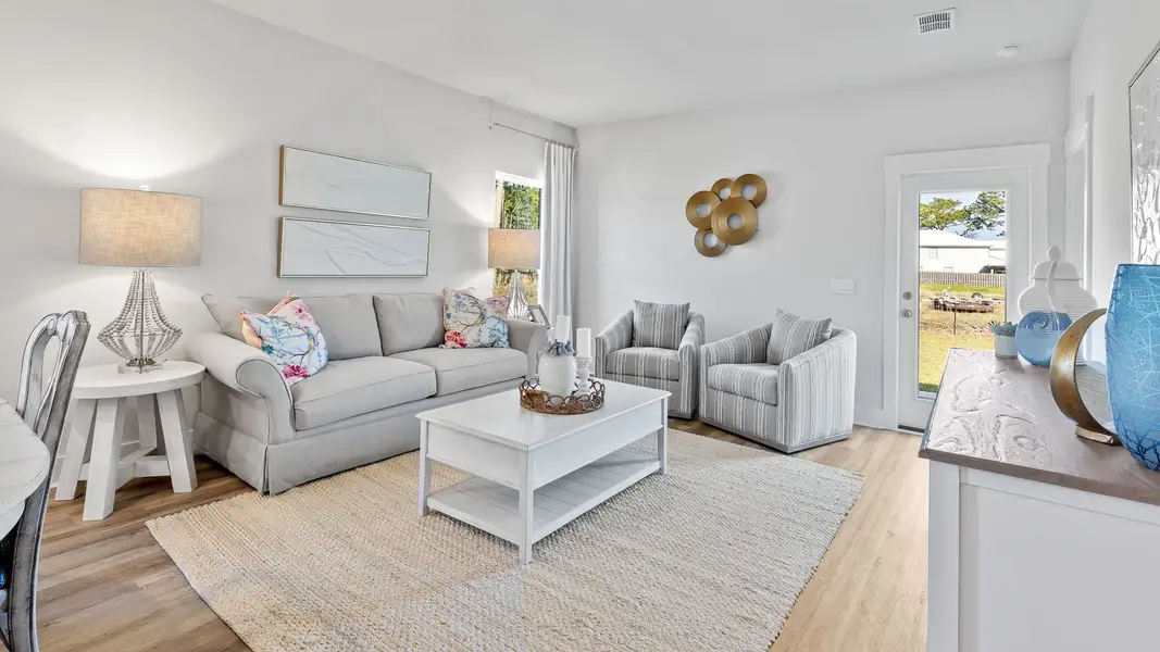 Furnished interior view inside a new home in Colonial East, Panama City Beach (Image 9).