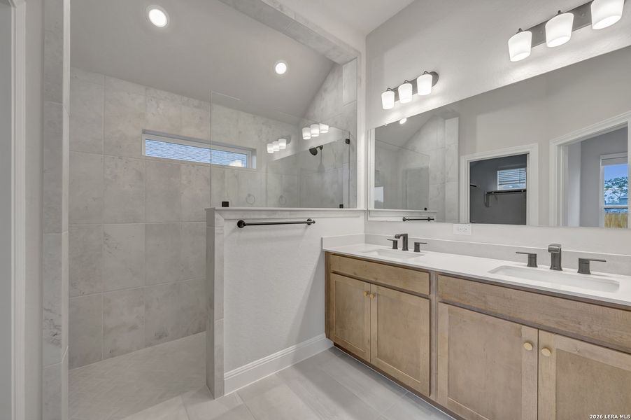 Furnished interior view inside a new home in Davis Ranch 50', San Antonio (Image 11).