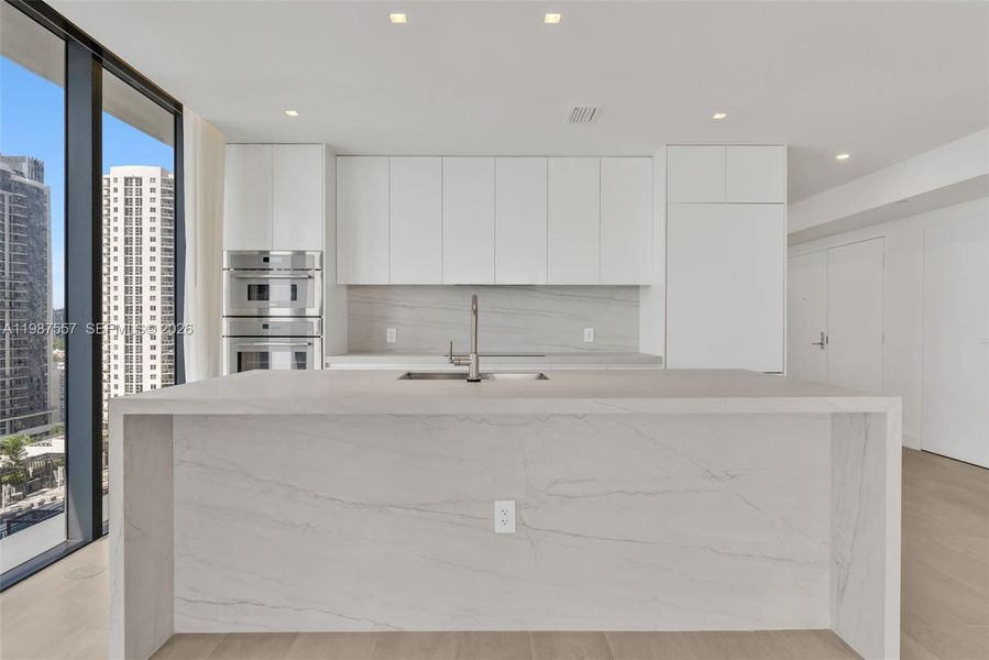Furnished interior view inside a new home in Aria Reserve, Miami (Image 6).