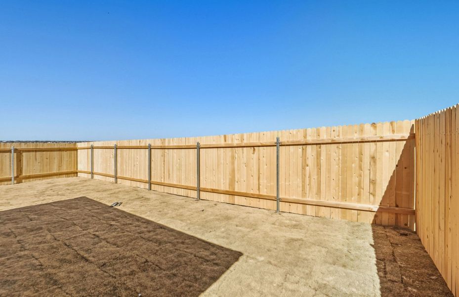Exterior details and patio area of a home in Larson Crossing, Elgin (Image 22).