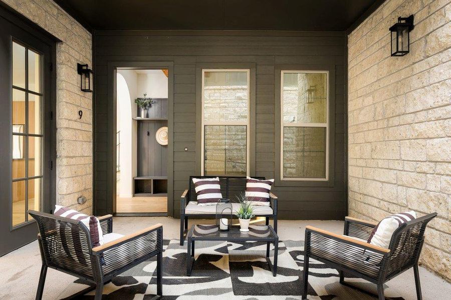 Your own private courtyard creates a 2nd outdoor living space. Your own private courtyard creates a 2nd outdoor living space.