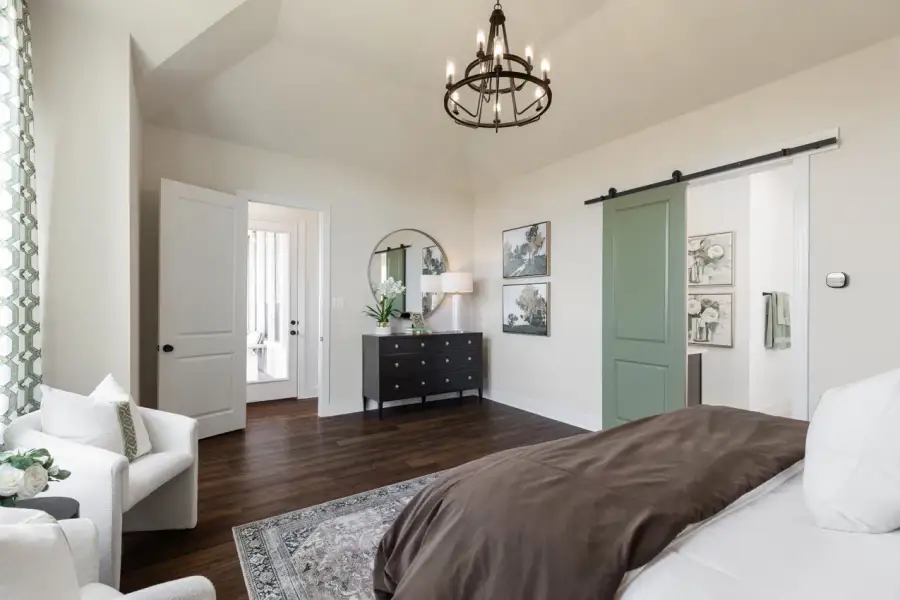 Representative Primary Bedroom - some options shown