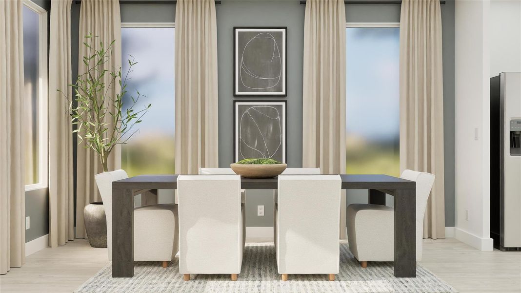 Furnished interior view inside a new home in Pleasant Hill, Bryan (Image 12).