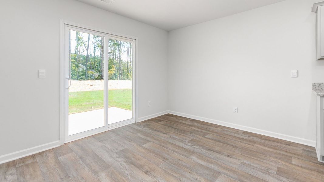 Representative unfurnished interior of a home built from the Hayden by D.R. Horton in Country Creek, Lexington (Image 17).