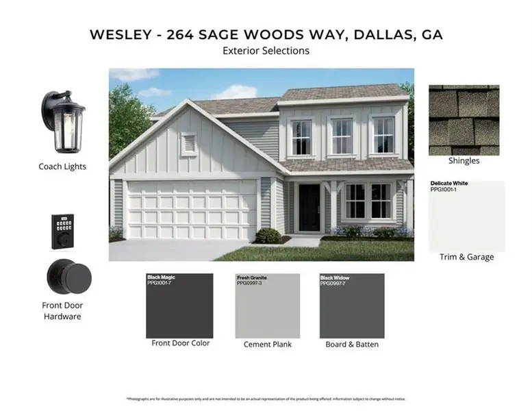 Sample of building materials used in homes in Sage Woods, Dallas (Image 2). Sample of building materials used in homes in Sage Woods, Dallas (Image 2).