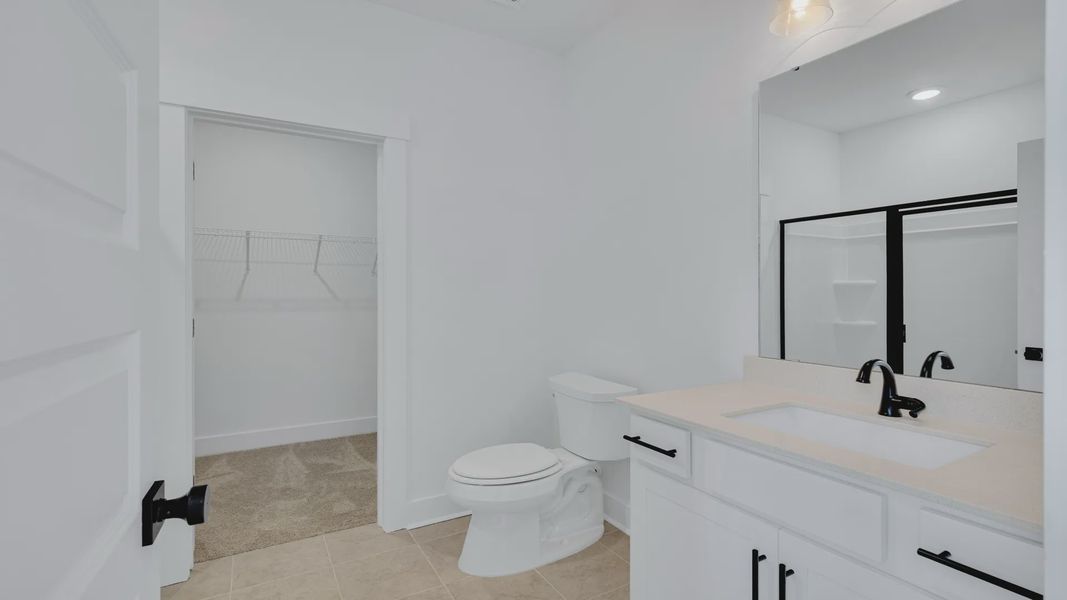Furnished interior view inside a new home in Oak Landing, Mount Pleasant (Image 31). Furnished interior view inside a new home in Oak Landing, Mount Pleasant (Image 31).