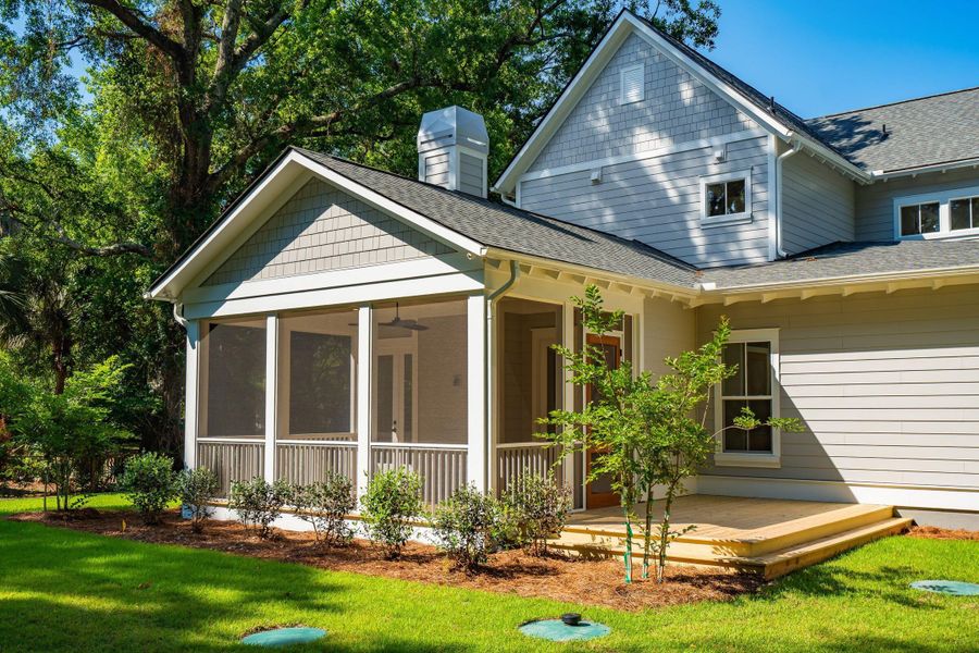 Exterior details and patio area of a home in , Mount Pleasant (Image 39).