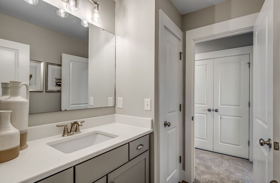 Representative furnished interior of a home built from the Persimmon by Beazer Homes in Northbrook, Murrells Inlet (Image 11).