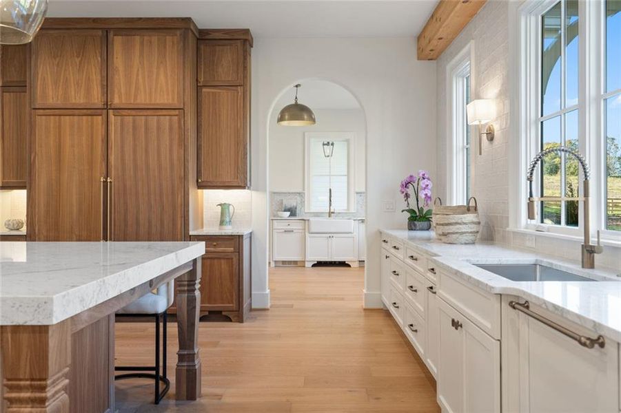 Furnished interior view inside a new home in , Canton (Image 10).
