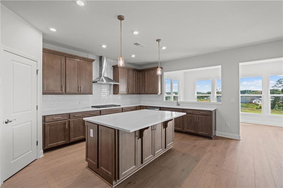 Furnished interior view inside a new home in Reunion, Flowery Branch (Image 4).