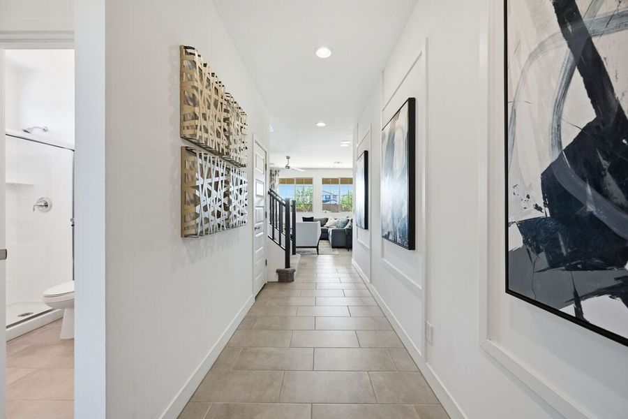 Furnished interior view inside a new home in La Mira, Mesa (Image 6).