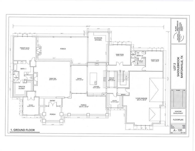 Floor plan - Main Floor