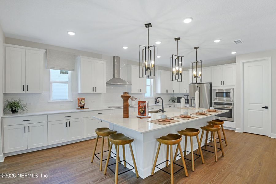 Furnished interior view inside a new home in Brookestone, St. Augustine (Image 6).