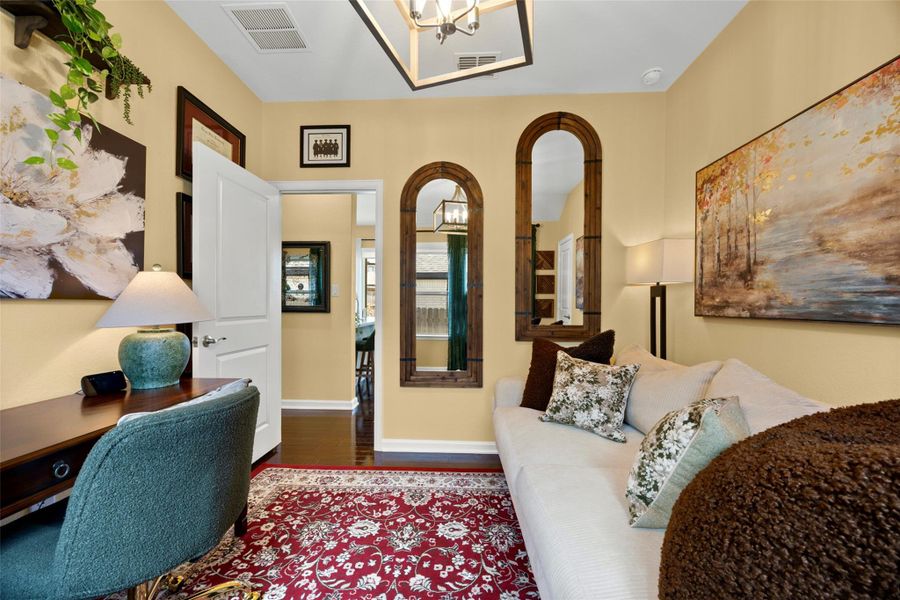 Furnished interior view inside a new home in , Kyle (Image 10). Furnished interior view inside a new home in , Kyle (Image 10).